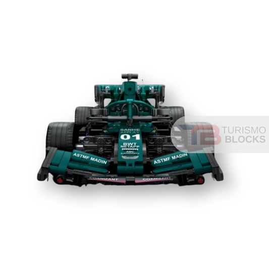 F1 Racing Car en blocs de construction - Turismo Blocks