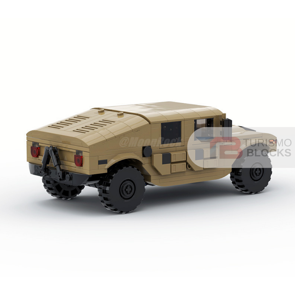 Humvee blindé en blocs de construction – Turismo Blocks