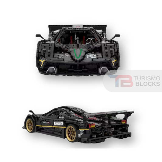 Hypercar de course style Pagani Zonda R - Turismo Blocks
