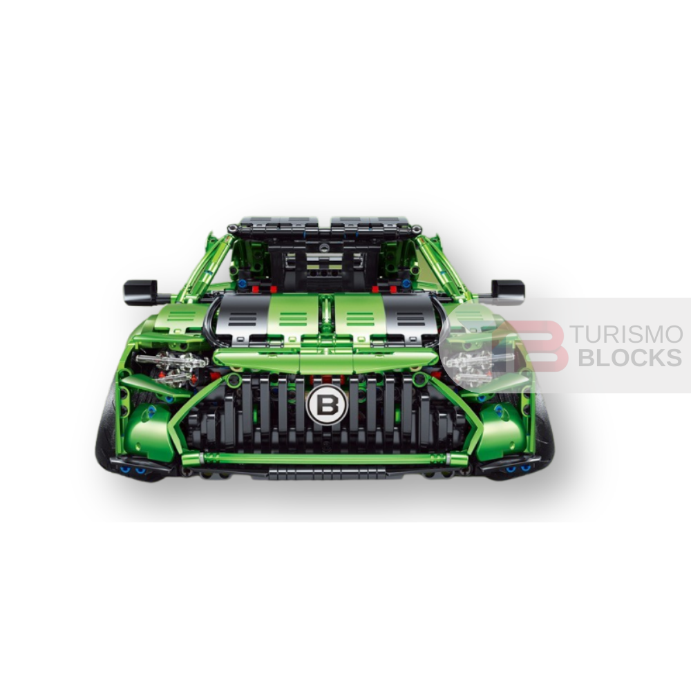 Voiture de course style Mercedes-AMG GT – Turismo Blocks