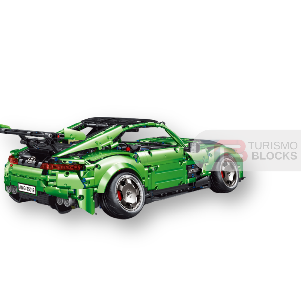 Voiture de course style Mercedes-AMG GT – Turismo Blocks